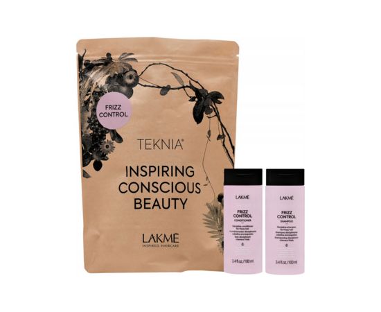 LakmÉ Teknia Frizz Control Travel Pack - Sada proti krepatění vlasů 0ml Smaržas - NESAKĀRTOTS
