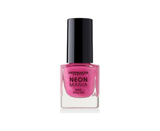 Dermacol Neon Mania Nail Polish - Lak na nehty 5 ml 1 Pink Chic 0ml Dekoratīvā kosmētika