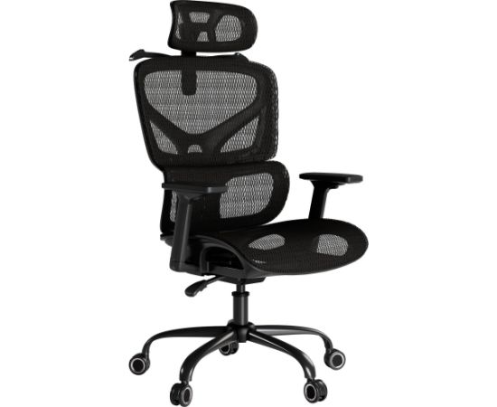 Mozos Ergo-V biroja krēsls Melns Biroja krēsli
