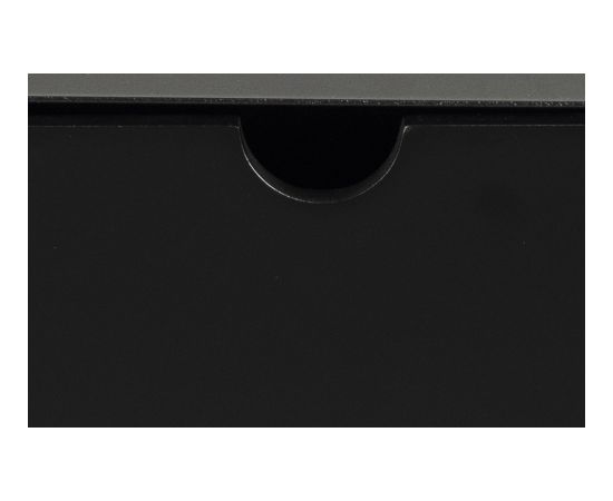 Naktsskapitis JOLIET 30x25xH30cm, melns Gultas