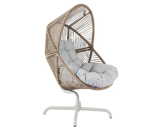 Leisure chair DORIAN swivel 89x95xH154cm, light brown Новинки Для дома и сада 