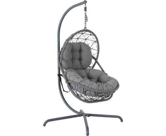 Hanging chair AMARA 134x134xH196cm, dark grey Новинки Для дома и сада 