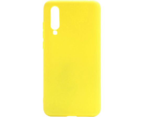 Evelatus Huawei  P30 Nano Silicone Case Soft Touch TPU Yellow Neoriģinālie Maciņi