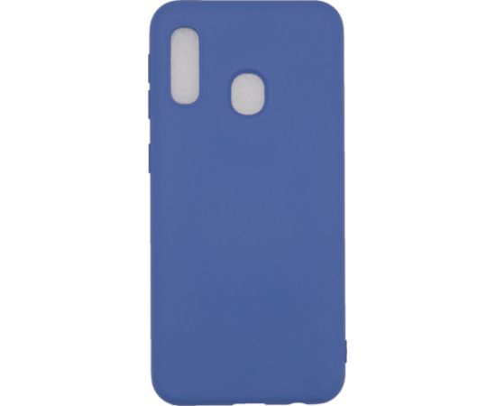 Evelatus Samsung  Galaxy A20E Nano Silicone Case Soft Touch TPU Dark Blue Neoriģinālie Maciņi