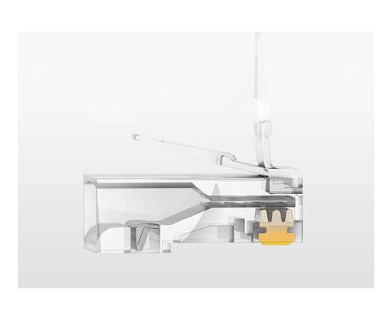 Ugreen 100x Tīkla spraudnis RJ45 (8P8C) CAT6 UTP caurspīdīgs (60558) Tīkla vadi