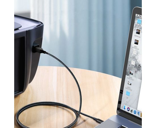 Ugreen US370 45034 кабель для принтера USB-C | USB-B 1м - черный Дата USB-кабели