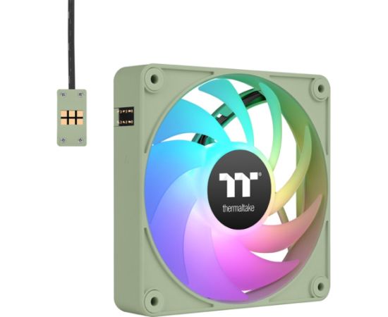 Thermaltake CT120 EX ARGB Sync PC Cooling Fan, Case Fan (Light Green, Pack of 3) Korpusu dzesēšana