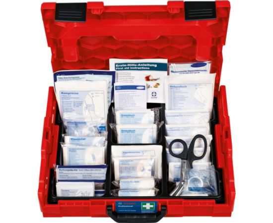Bosch DIN-compliant first aid kit, in L-BOXX 102, first aid (red) Новинки Для дома и сада 