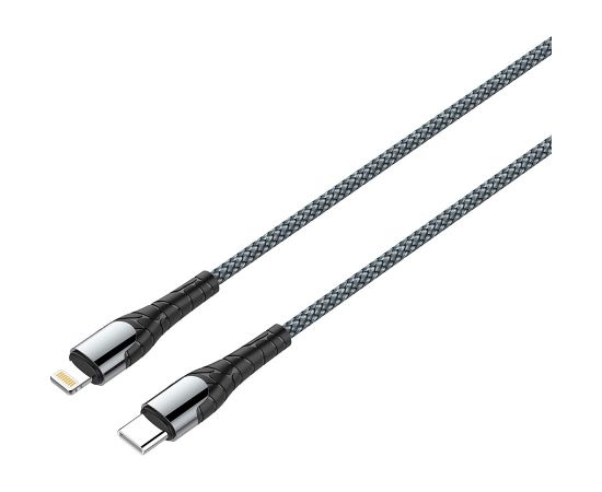 ColorWay Cable Type-C - Apple Lightning (PD Fast Charging) 3.0А (30W), 1m CW-CBPDCL033-GR Telefonu lādētāji 220v