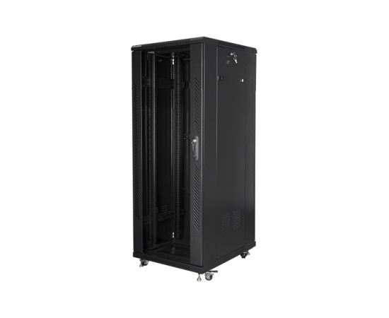 Lanberg Rack cabinet 19" free-standing 32U/600x800 (flat pack) FF01-6832-12B Black Серверы и компоненты серверов