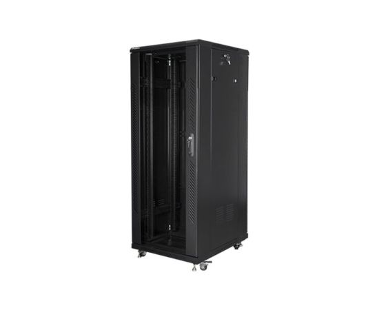 Lanberg Rack cabinet 19" free-standing 32U/600x800 (flat pack) FF01-6832-12B Black Серверы и компоненты серверов