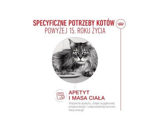 ROYAL CANIN Ageing 15+ Chunks in gravy - wet cat food - 12x85g Консервы кошек
