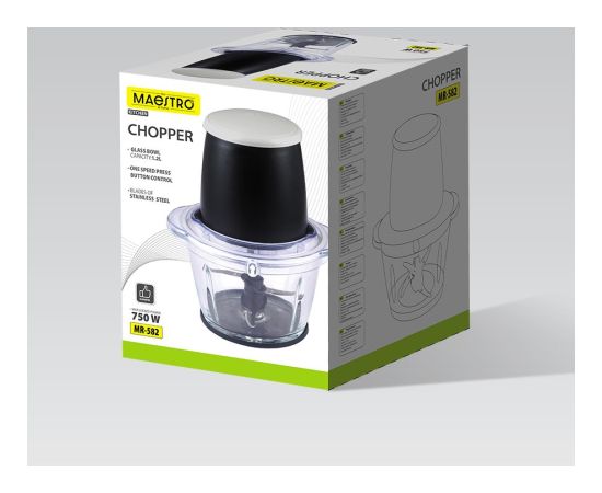 Rozdrabniacz 750W MR-582 MAESTRO Блендеры и чопперы