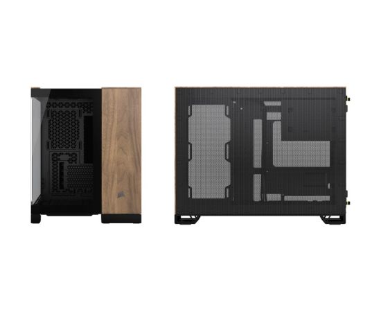 Corsair CC-9011286-WW computer case Midi Tower Black, Walnut Корпуса