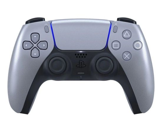 Kontroler bezprzewodowy Sony PlayStation 5 DualSense – srebrny Spēļu kontrolieri