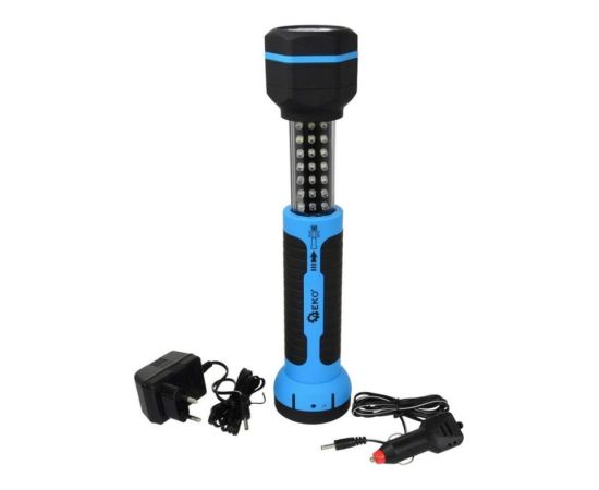 Darba lampa Geko G15108; 230V/12V Celtniecības Lukturi un radio