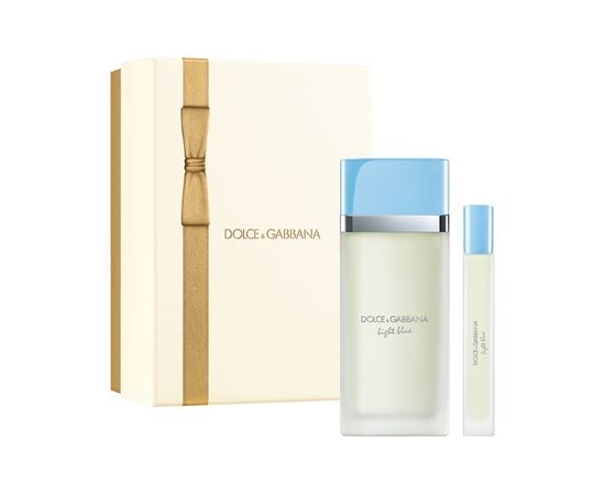 Dolce & Gabbana Light Blue Eau de Toilette New Dárková sada EDT 100 ml a miniaturka EDT 10 ml 100ml Dāvanu komplekti