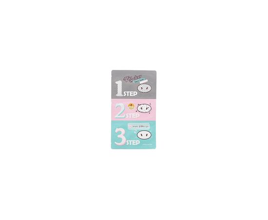 Holika Holika Pig-nose Clear Black Head 3 Step Kit 7.0g Dāvanu komplekti