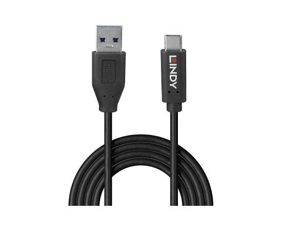 CABLE USB3.2 TYPE A TO C 1M/36971 LINDY Data USB kabeļi