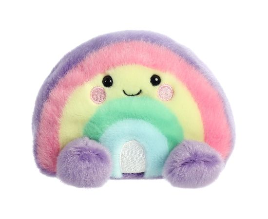 AURORA Palm Pals Плюшевая игрушка - Радуга, 7 см Мягкие игрушки