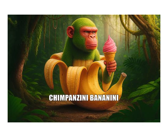 TREFL BRAINROT Puzle Chimpanzini Bananini, 200 gab. Puzles