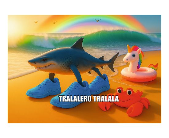 TREFL BRAINROT Puzle Tralalero Tralala, 200 gab. Puzles