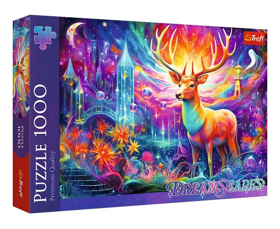 TREFL Premium Plus Puzle Mistiskais briedis, 1000 gab. Puzles