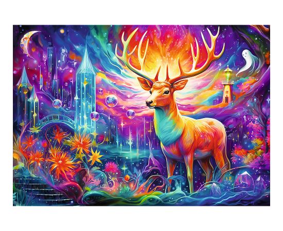 TREFL Premium Plus Puzle Mistiskais briedis, 1000 gab. Puzles