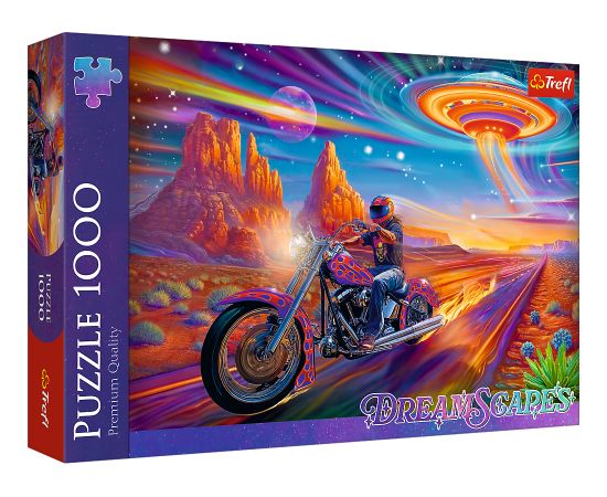 TREFL Premium Plus Puzle Mežonīgs brauciens, 1000 gab. Puzles