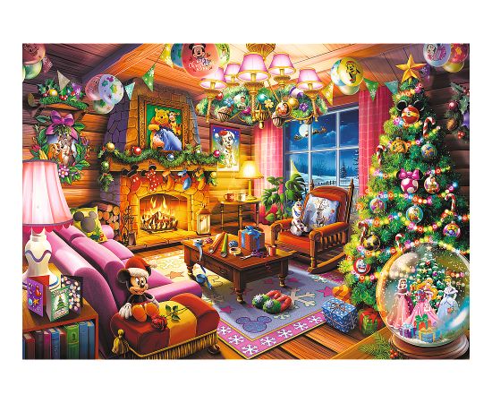 TREFL DISNEY Premium Plus Пазл Рождественский домик, 1000 шт. Пазлы