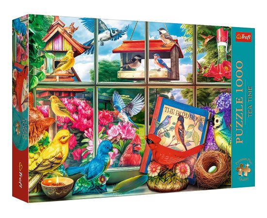 TREFL Premium Plus Puzle Putni, 1000 gab. Puzles