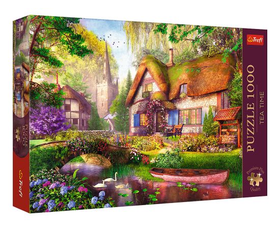 TREFL Premium Plus Puzle Māja mežā, 1000 gab. Puzles