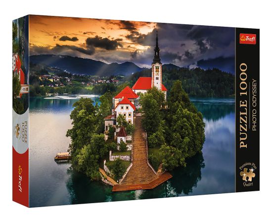 TREFL Premium Plus Puzle ezers Bled, 1000 gab. Puzles