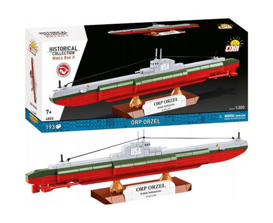 Cobi Klocki ORP Orzeł 193 klocki Машины и аксессуары