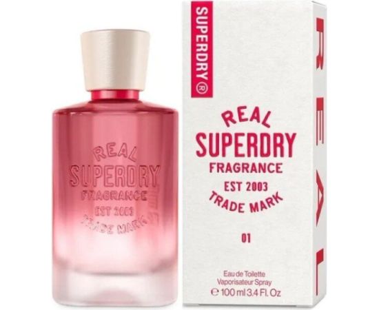 Calvin Klein SUPERDRY Real Superdry Fragrance 01 Women EDT spray 100ml Женские духи