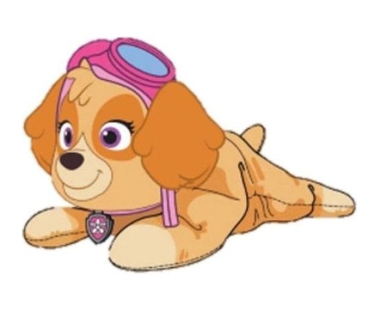 Spin Master Paw Patrol Gund Hat & Collar Plush 20 cm - Skye Mīkstās rotaļlietas