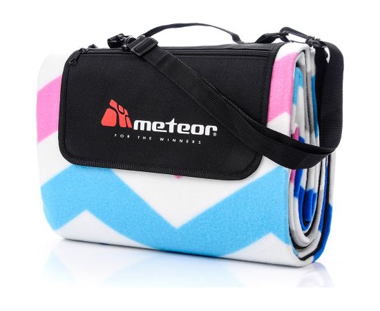 Piknika paklājiņš METEOR XL 180x200 cm colourful zigzag Jaunumi - Sports