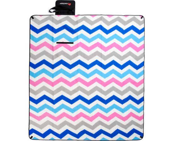 Piknika paklājiņš METEOR XL 180x200 cm colourful zigzag Jaunumi - Sports