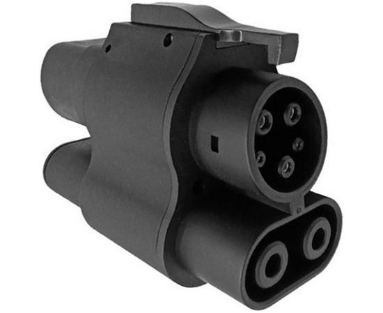 Hismart Адаптер для электромобиля CCS2 - CCS1 (DC/AC) Elektro Auto lādēšanas piederumi