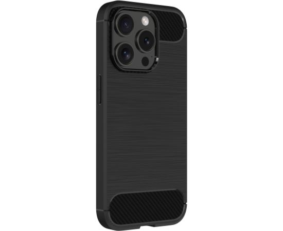 Fusion Trust Back Case Silikona aizsargapvalks priekš Samsung S731 Galaxy S25 FE melns Neoriģinālie Maciņi