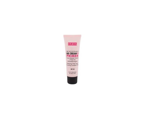 Pupa Professionals BB Cream + Primer SPF20 - Tónovací hydratační BB krém a podkladová báze v jednom 50 ml 002 Sand Dekoratīvā kosmētika