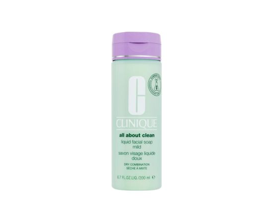 Clinique All About Clean / Liquid Facial Soap Mild 200ml Sejas kopšana