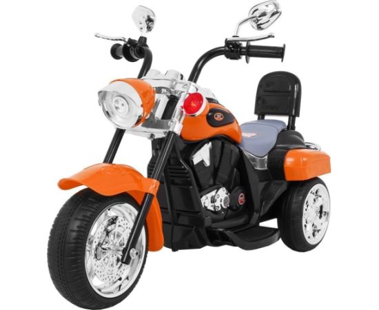 Motorek Chopper NightBike Pomarańczowy Jaunumi, Bērnu preces
