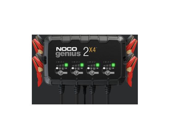 Noco GENIUS2 6V/12V 4X2A akumulatoru lādētājs Akumulatoru lādētāji, starteri