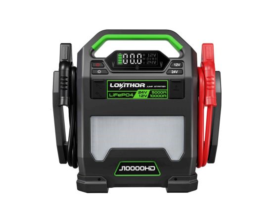 LOKITHOR 12V /24V 10000A 256Wh starta palīgiekarta Akumulatoru lādētāji, starteri