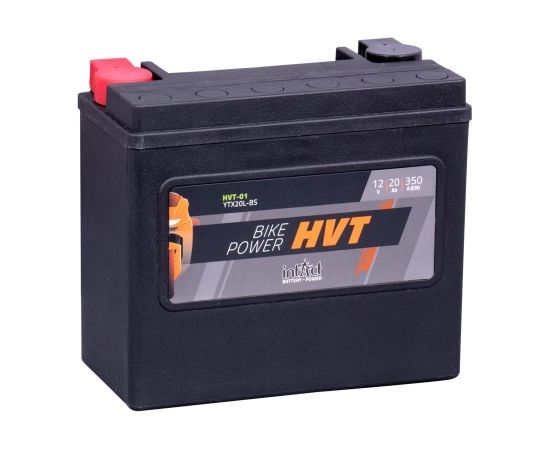 175 x 87 x 155 - + Intact Bike Power HVT 12V 20Ah(c20) 350A(EN) CTX20L-BS HVT-01 EAN4250227526012 Akumulatori