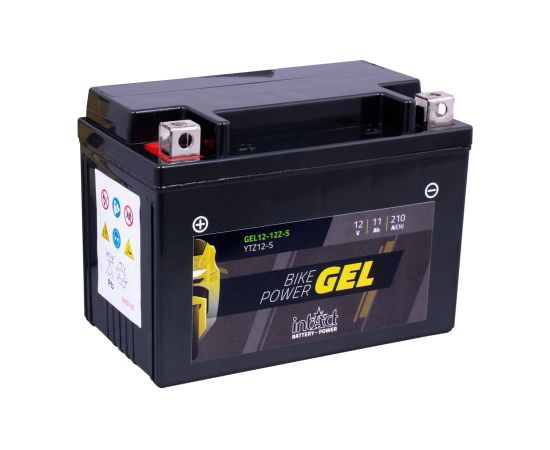 150 x 87 x 105 + - Intact Bike Power GEL 12V 11Ah(c20) 210A(EN) CTZ12-S EAN4250227524230 Akumulatori
