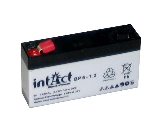 Intact Block-Power 6 V 1,2Ah (c20) 97x24x57 1/S-4.8 EAN4250227551106 Akumulatori