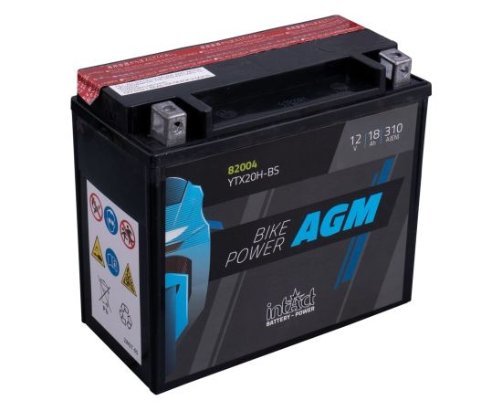 175 x 87 x 155 + - Intact Bike Power AGM 12V 18Ah(c20) 310A(EN) CTX20H-BS EAN42502275232 Akumulatori