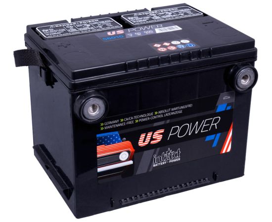 Intact US-Power 12 V 60Ah (c20) 600 A(EN) 230x179x186 1/US EAN4250227511261 Akumulatori